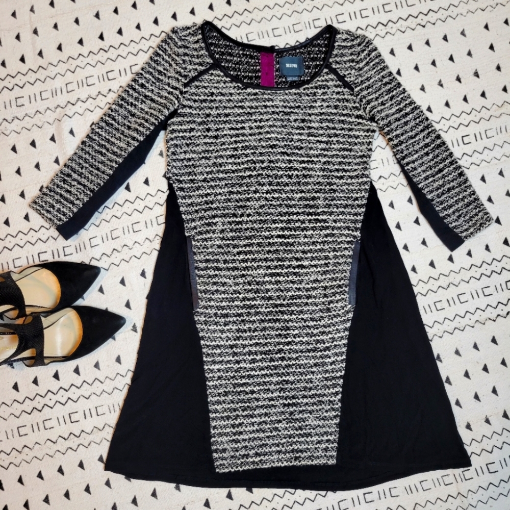 Maeve Marled Mini Dress